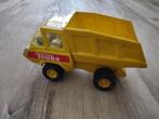 Prachtige gele Tonka kiepwagen, in zeer goede staat! Vintage, Onb, Ophalen of Verzenden, Onb, Onb