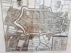 Grondtekening plattegrond van ALKMAAR tirion., Antiek en Kunst, Kunst | Etsen en Gravures, Ophalen of Verzenden