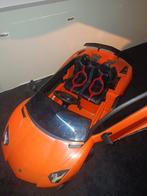 lamborghini electrische auto, Kinderen en Baby's, Speelgoed | Speelgoedvoertuigen, Ophalen, Gebruikt, Afstandsbediening