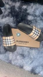 Burberry slides, Slippers, Zwart, Nieuw, Ophalen of Verzenden