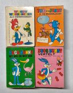 Mini Infancia -set van 4 miniboekjes- Bugs Bunny /Tom &Jerry, Gelezen, Complete serie of reeks, Ophalen of Verzenden, Walter Lantz