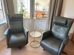 Prominent Leren Relaxfauteuils - Mt S.  Zo Goed Als Nieuw, Ophalen, Zo goed als nieuw, Leer, 75 tot 100 cm