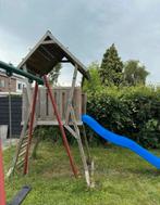 Speelhuis met glijbaan, Kinderen en Baby's, Speelgoed | Buiten | Speeltoestellen, Ophalen of Verzenden, Gebruikt, Glijbaan