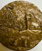 Fries Genootschap Penning 1827-1977, Antiek en Kunst, Kunst | Beelden en Houtsnijwerken, Ophalen of Verzenden