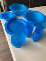 Blauw camping servies (compleet), Ophalen, Gebruikt
