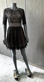 Nieuw! DARLING - zwarte kanten jurk - 34 (XS), Nieuw, Maat 34 (XS) of kleiner, Zwart, Darling