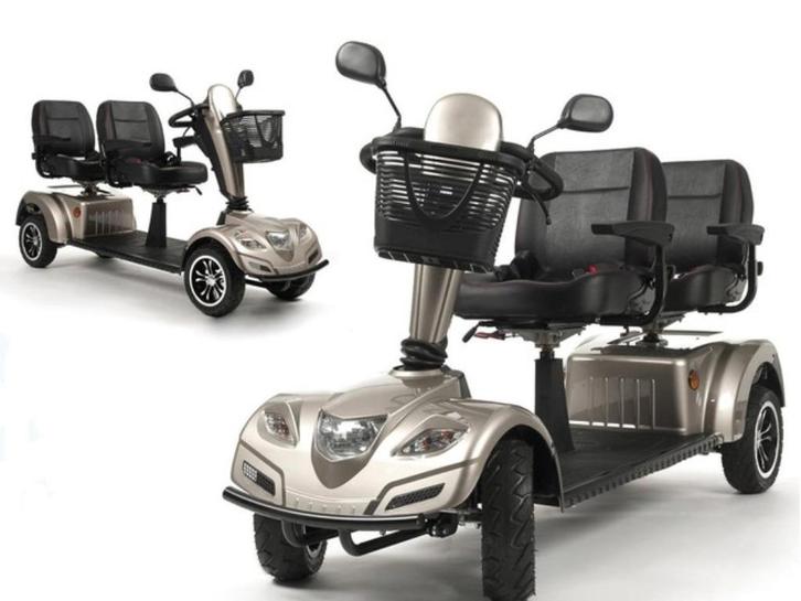 ✅ 2 persoons / Tandem, Limo nieuw en gebruikt te huur, Diversen, Brommobielen en Scootmobielen, Zo goed als nieuw, Mango, 26 t/m 35 km