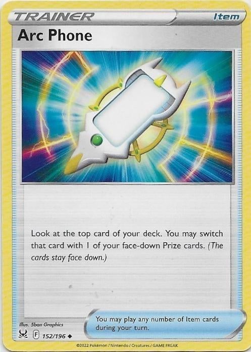 Lost Origin,  Arc Phone [uncommon] 152/196, Verzenden, Nieuw, Losse kaart