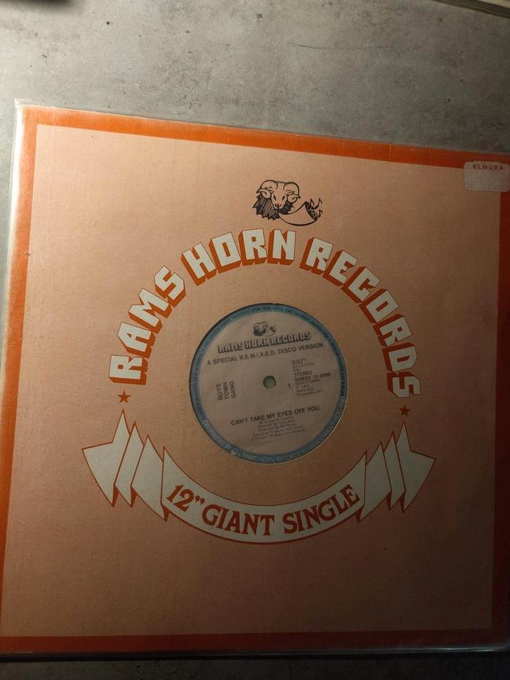 Boys Town Gang - Can't Take My Eyes Off You 12" Single, Cd's en Dvd's, Vinyl Singles, Gebruikt, Maxi-single, Dance, 12 inch, Ophalen of Verzenden