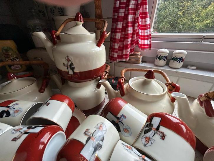 Kleine verzameling Vintage Droste Servies, ook per stuk, Antiek en Kunst, Antiek | Servies compleet, Ophalen of Verzenden