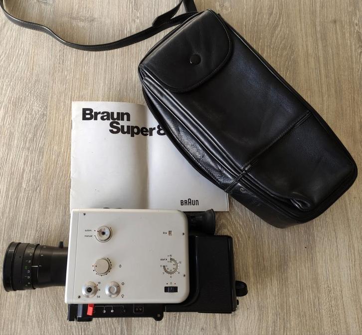 BRAUN NIZO S 560 super 8 FILMCAMERA PERFECT WERKEND TOPPER, Audio, Tv en Foto, Videocamera's Analoog, 8mm, Ophalen of Verzenden