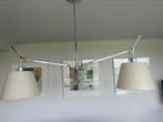 Artemide Tolomeo Basculante Duo Bracca., Gebruikt, Artemide Tolomeo, 2 kappen, perkament, design., Ophalen, Metaal