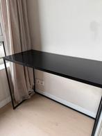Te koop zwart bureau/makeup tafel, Huis en Inrichting, Tafels | Sidetables, Ophalen of Verzenden, Zo goed als nieuw, 25 tot 50 cm