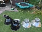 Oude vintage fabrieks lampen, Antiek en Kunst, Ophalen of Verzenden