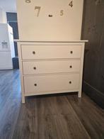 Ikea hemnes ladekast wit gebeitst met 3 lades., Huis en Inrichting, Ophalen, 5 laden of meer, Zo goed als nieuw, Minder dan 100 cm