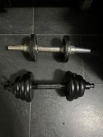 Set Halters / Dumbbells - 7 kg & 13,5 kg, Sport en Fitness, Fitnessmaterialen, Ophalen, Gebruikt, Armen, Halterset