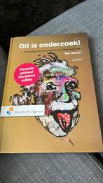 Dit is onderzoek, Ophalen of Verzenden, Beta, Zo goed als nieuw, HBO