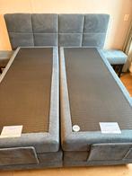 Karlsson luxe elektrisch bed (Beter Bed), Ophalen, Verstelbaar, Blauw, Tweepersoons