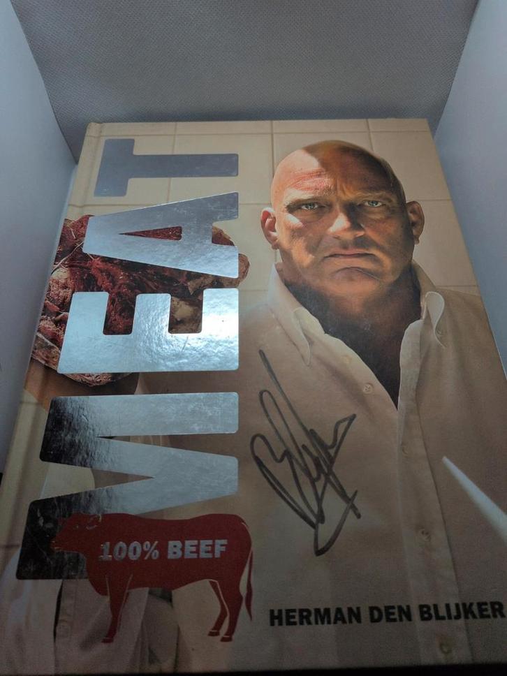 Herman den Blijker - Beef, Boeken, Kookboeken, Zo goed als nieuw, Hoofdgerechten, Europa, Gezond koken, Ophalen of Verzenden