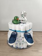 Luiertaart jongen kraamkado op aanvraag, Ophalen, Nieuw, Kraamcadeau