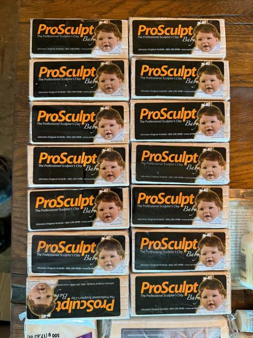 Prosculpt, cernit doll fimo eberhard faber kato polyclay, Hobby en Vrije tijd, Knutselen, Nieuw, Ophalen of Verzenden