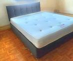 Luxury Velvet Upholstered Bed – Available in Multiple Sizes, Verzenden, Tweepersoons, Dekbedovertrek