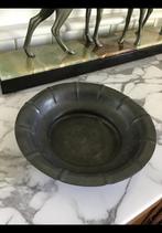 Oude tinnen schaal van Depoorter’s zilver tin. Diameter 24,5, Antiek en Kunst, Antiek | Tin, Ophalen of Verzenden