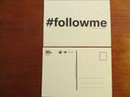 Ansichtkaart (=sticker): BMW Follow Me, Ophalen of Verzenden, Nieuw, BMW