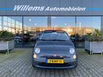 Fiat 500C 0.9 TwinAir Lounge Airco & Lichtmetaal 15'', Auto's, Fiat, Euro 5, 86 pk, Zwart, Leder en Stof