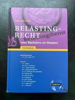Belastingrecht voor bachelors en masters theorie 2021/2022, Ophalen of Verzenden, Zo goed als nieuw, HBO, Convoy