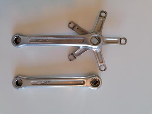Shimano Dura Ace Crankstel Crank Tandwielen Racefiets Eroica, Fietsen en Brommers, Fietsen | Oldtimers, Ophalen of Verzenden