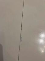 Gratis Hoogglans Witte Tafel - 8 Persoons, Huis en Inrichting, Tafels | Eettafels, Ophalen, Kunststof, Gebruikt, 100 tot 150 cm