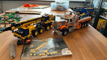 Lego technisch vrachtwagens / trucks / kranen 42128 42108 beschikbaar voor biedingen