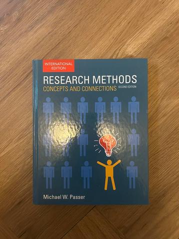 Research methodes - concepts and connections beschikbaar voor biedingen