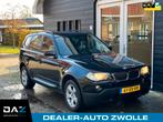 BMW X3 2.0i Executive Ecc/Navi/Leer/Pano/Lm (bj 2007), Zwart, 4 cilinders, 150 pk, Zwart