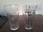 2 COCA COLA glazen, Ophalen of Verzenden, Zo goed als nieuw, Frisdrankglas