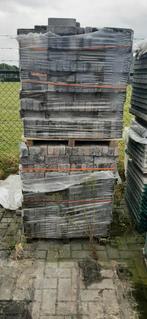 Trommelsteen WF 20x5x7 Bruin/Zwart, Tuin en Terras, Ophalen, Klinkers, Zo goed als nieuw, 10 m² of meer