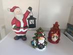 Te koop, kerst waxinelichtje beeldjes, Ophalen of Verzenden, Gebruikt