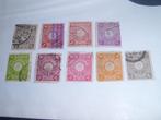 9X Oude postzegels Japan / Nippon +/- 1900, Oost-Azië, Verzenden, Gestempeld