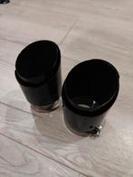 Carbon Uitlaat Sierstukken - Set van 2, Ophalen of Verzenden, Nieuw, Universele onderdelen