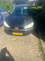 Peugeot 206 1.4 3D 2002 Zwart, Auto's, Peugeot, Voorwielaandrijving, Stof, 4 cilinders, Zwart