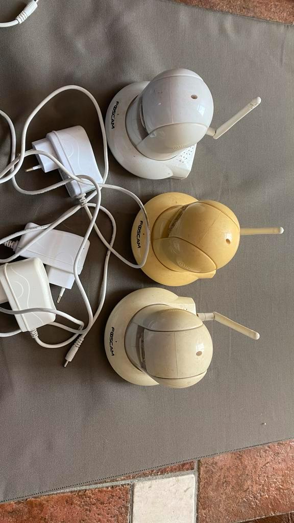 3x Foscam beveiligingscamera FI9831W en FI9821W V2, Audio, Tv en Foto, Videobewaking, Gebruikt, Binnencamera, Ophalen of Verzenden