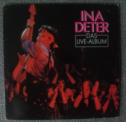Ina Deter - Das Live Album (2LP + booklet) Band, Cd's en Dvd's, Vinyl | Rock, Zo goed als nieuw, Poprock, 12 inch, Ophalen of Verzenden