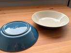 FRIS servies - twee diepe borden blauw, Huis en Inrichting, Ophalen, Keramiek, Zo goed als nieuw, Bord(en)