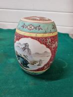 dekselpot chinese vintage mun shou, Antiek en Kunst, Ophalen of Verzenden