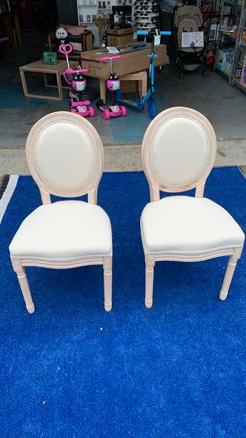 HOMCOM set van 2 houten eetkamerstoelen 49 x 56 x 96 cm beschikbaar voor biedingen