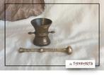 Apothekersvijzel en stamper, Ophalen of Verzenden