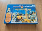 Playmobil puzzel 100 stukjes, Ophalen of Verzenden, Meer dan 50 stukjes, Gebruikt, 6 jaar of ouder