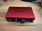 focusrite scarlett solo 4th gen, Ophalen of Verzenden, Zo goed als nieuw, Extern, Focosrite scarlett