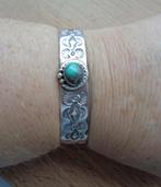 zilveren Navajo armband Frederick Chavez [288], Sieraden, Tassen en Uiterlijk, Armbanden, Met edelsteen, Zo goed als nieuw, Zilver